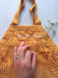 Organic Cotton - Three Daisy Shopper - Bag