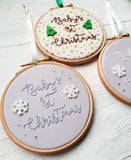 Babys First Christmas - Tree Ornament - Personalised