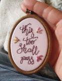 This Too Shall Pass- Inspirational Quote - Stitch It For Me!