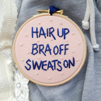 'Hair Up, Bra Off" - Stitch It For Me!