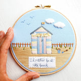 6" Beach Hut - Custom/Bespoke Hoop Art Gallery