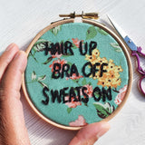 'Hair Up, Bra Off" - Stitch It For Me!