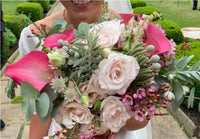 BESPOKE HAND EMBROIDERED WEDDING BOUQUET