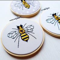BUZZin Bee ~ PDF Embroidery Pattern Download