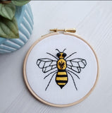 BUZZin Bee ~ PDF Embroidery Pattern Download