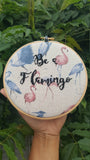 6" Be a Flamingo - Stitch It For Me!