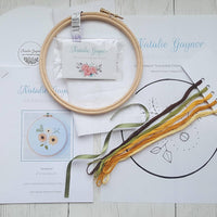 SUNSHINE- 6" Hand Embroidery Kit
